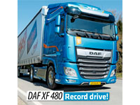 DAF XF  החדשה- החסכונית ביותר בדלק!